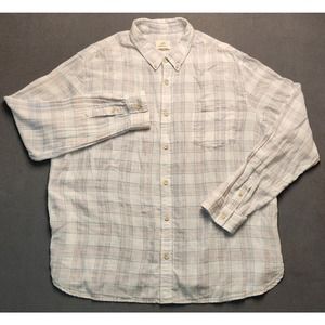 Surfside Supply Men's 2X Long Sleeve‎ Button-up Lightweight Breathable Shirt